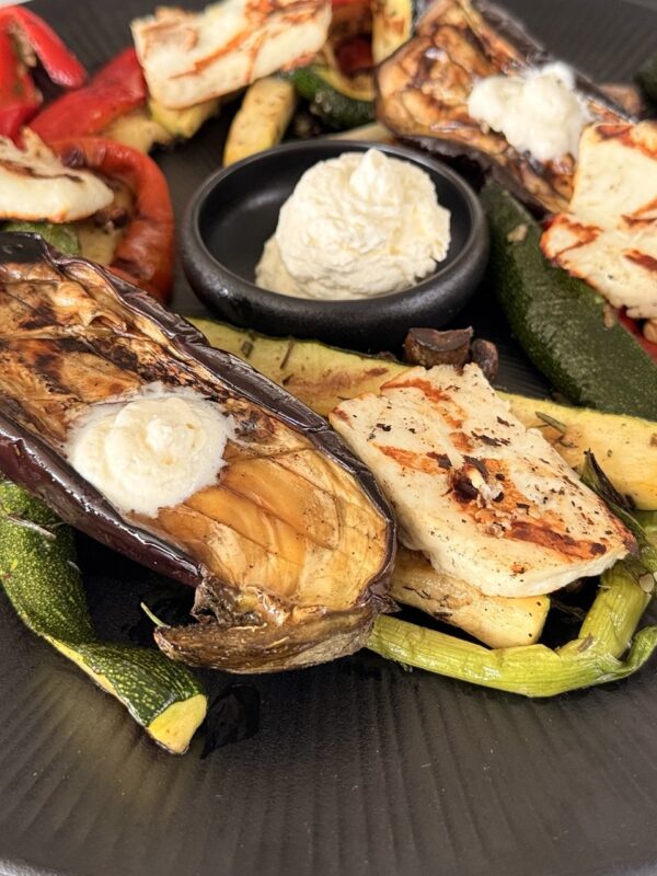 Grillgemüse & Camembert Espuma mit Halloumi Zoltis Genusswerkstatt