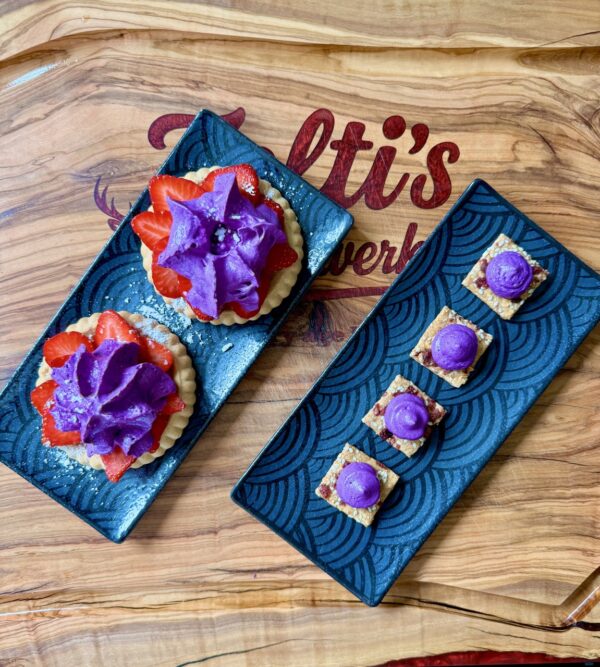 Ube‑Mascarpone‑Espuma Zoltis Genusswerkstatt